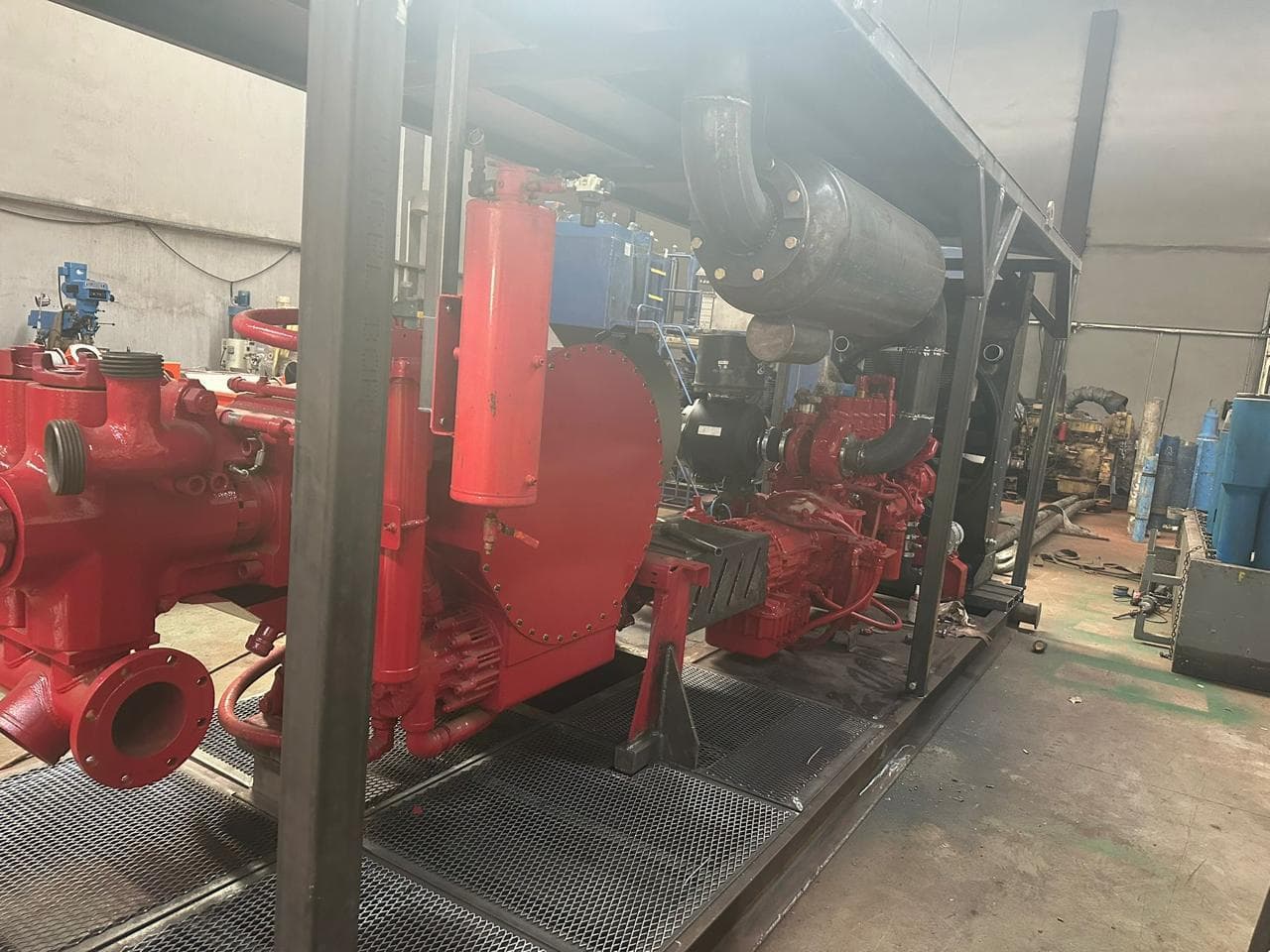 Halliburton HT400 Pump refurbished.