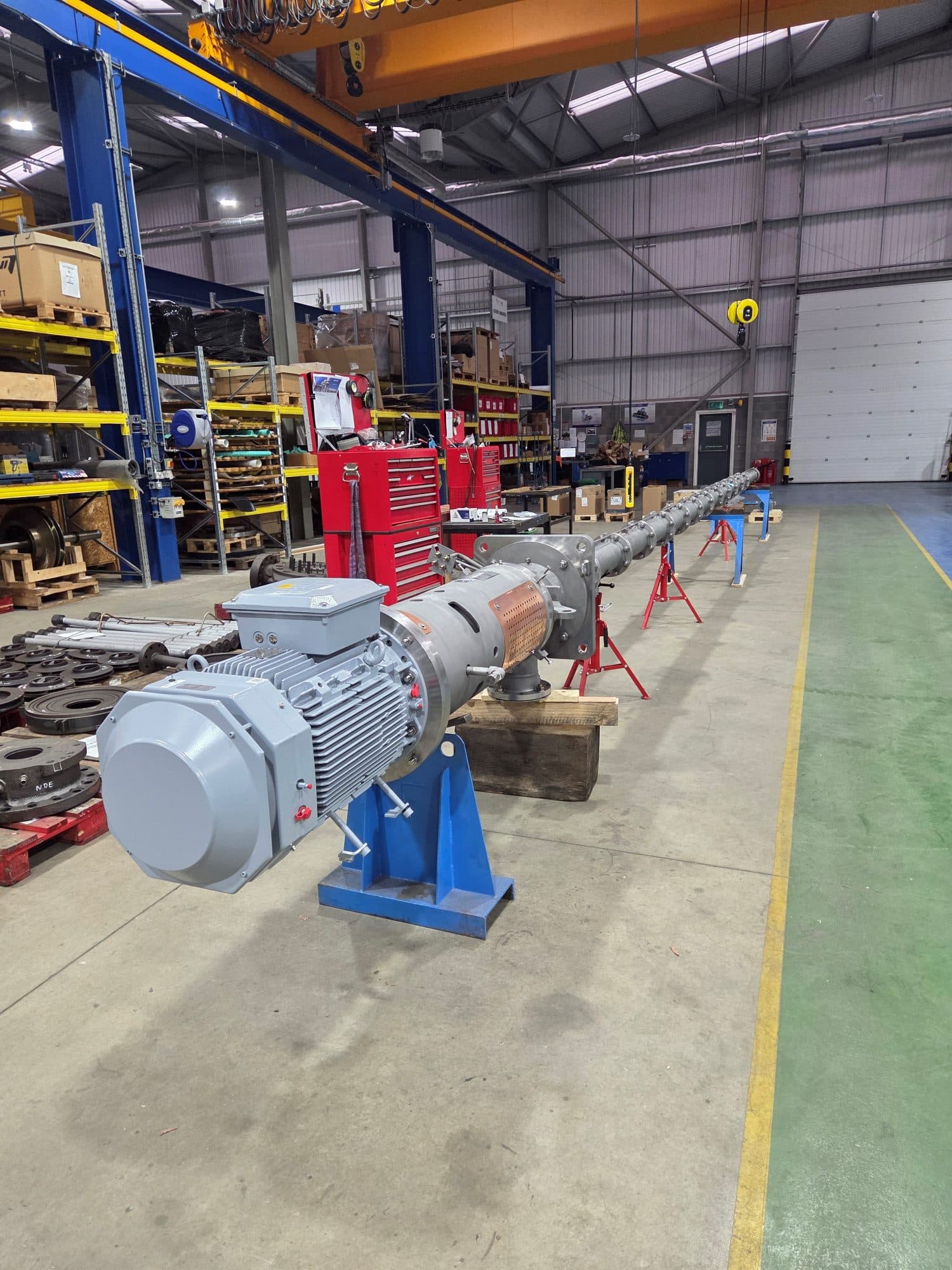Goulds VIT Vertical Industrial Turbine Pump 6x7 CHC Seawater Lift / Firewater Pump