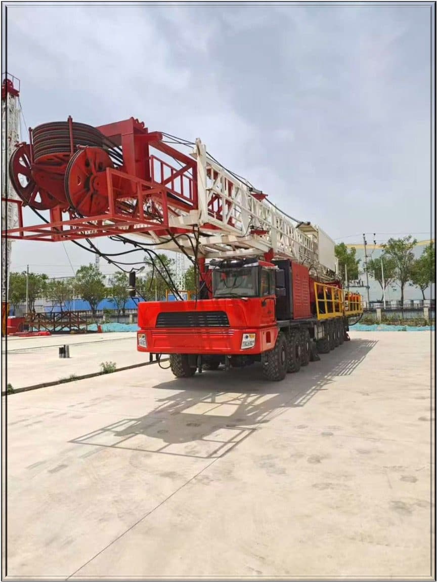 750HP Truck-Mounted Workover Rig XJ750 for Sale